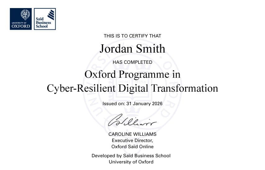 Earn a professional certificate: