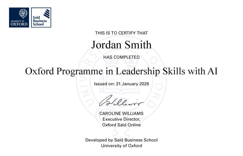 Earn a professional certificate: